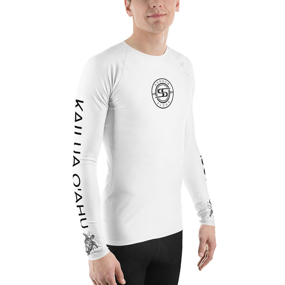Thumbnail: WHITE w/ Black Font "We Brake For Honu"