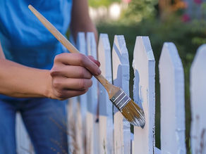 Fence Painting & Staining Services-Exterior Painting