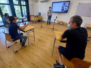 GESM staff gets carried away in blended learning simulation