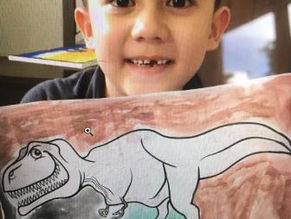 1st Graders Tackle Dinosaurs
