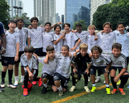 GESM Football Team Secures Semifinal Spot at First Tournament