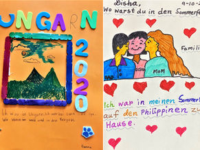 3rd Graders' Creative Posters in German