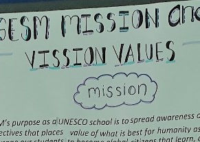 GESM Students Promote UNESCO Values