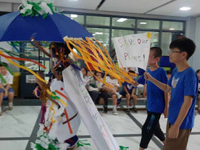 Primary Student House of Berlin wins Earth Day fashion show