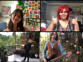 Music videos by students, teachers & staff