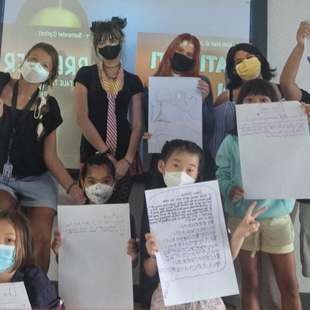 Students collaborate with students for International Women's Day