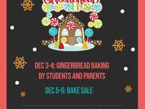We are building a Gingerbread House!