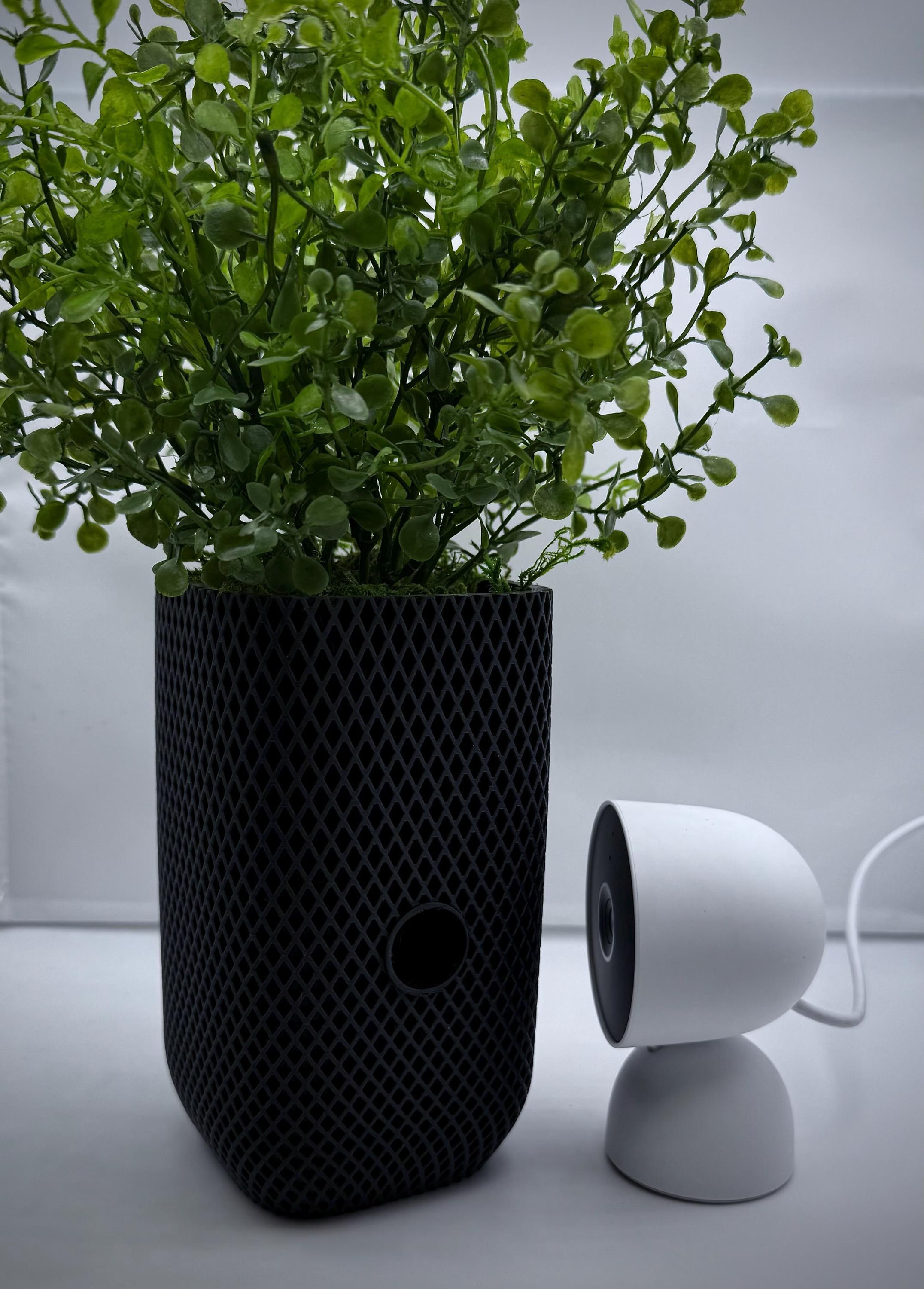 Google Nest Indoor Cam Gen 2 & 3 Camera Housing – Woven Planter Cover