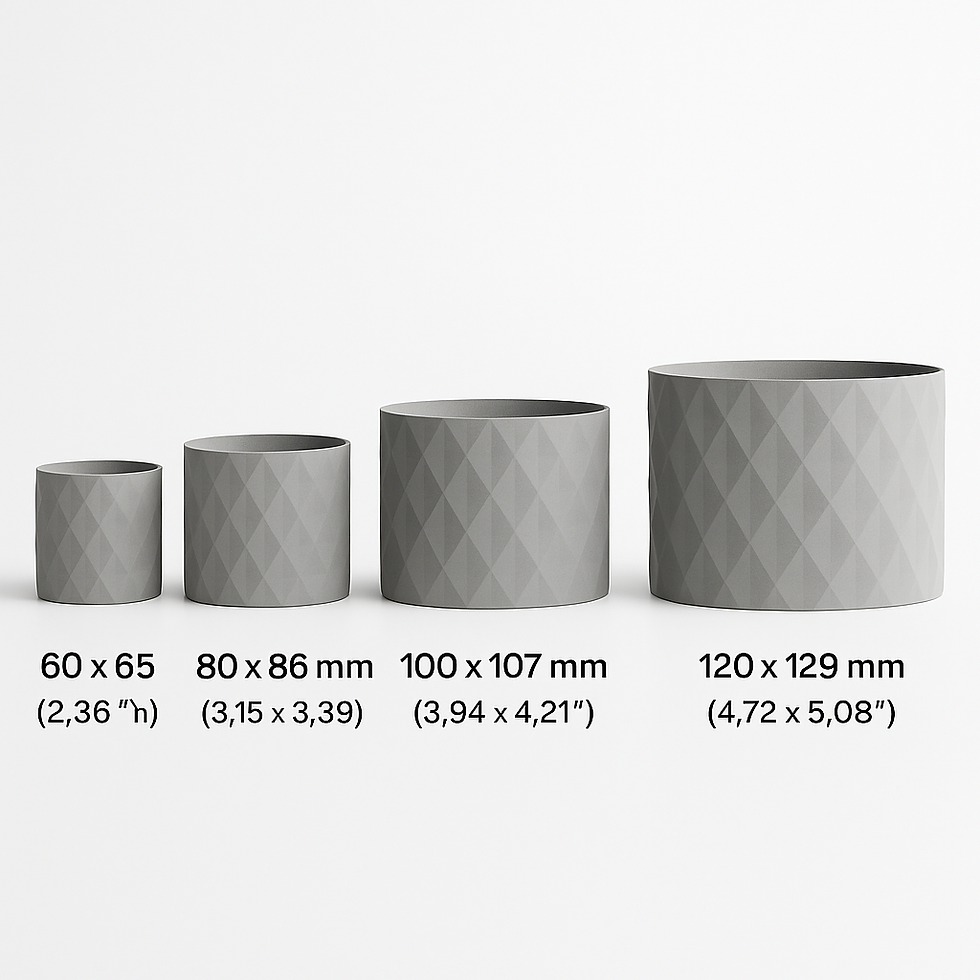 Thumbnail: Prisma Planter – Bold Geometric Modern 3D Printed Planter