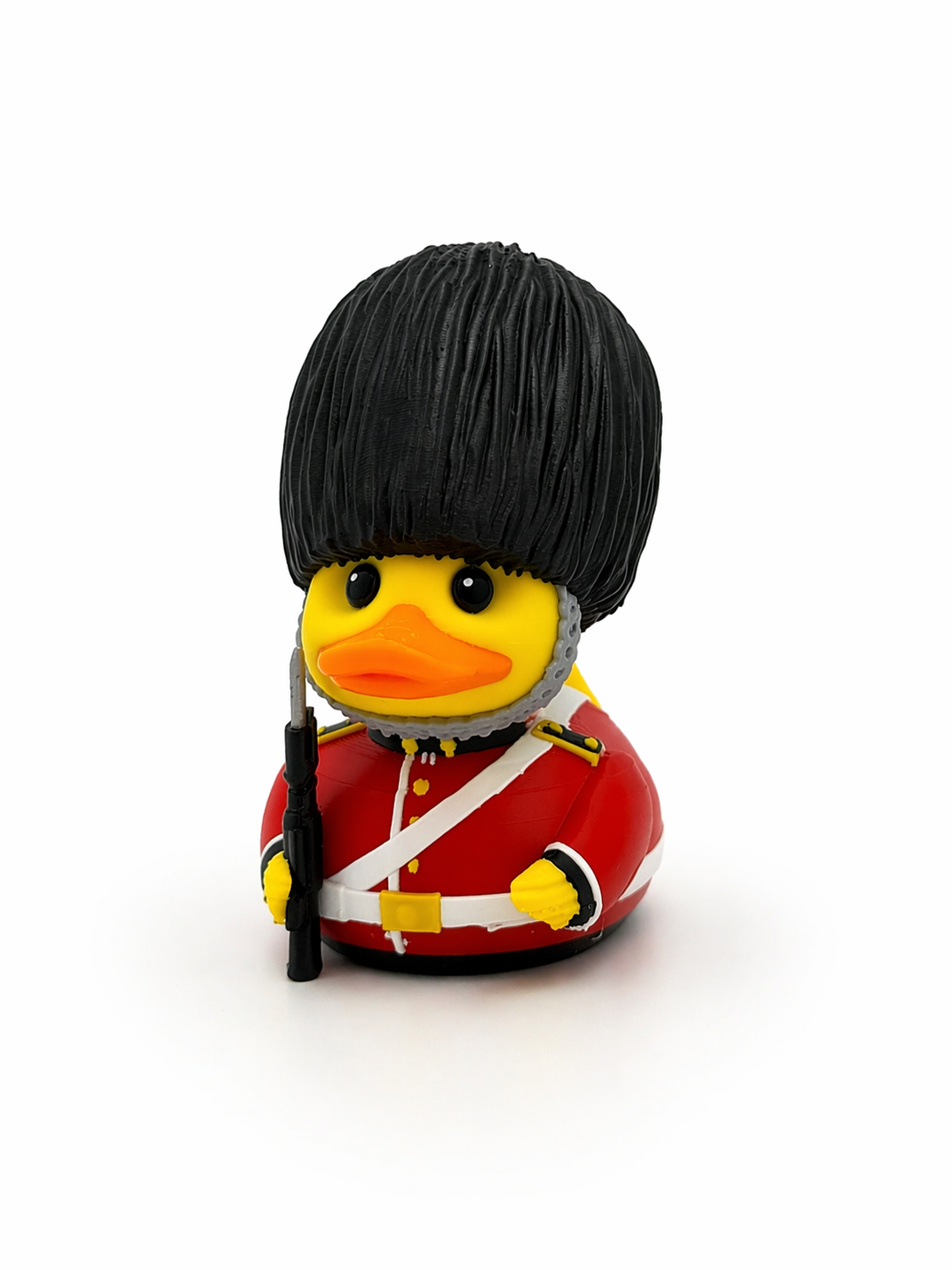 Royal Guard duck rubber duck red uniform black hat