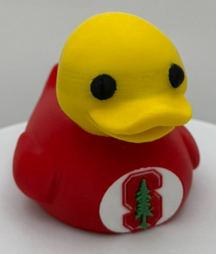 Thumbnail: Stanford Cardinal Off Road Duck – 3D Printed College Duck