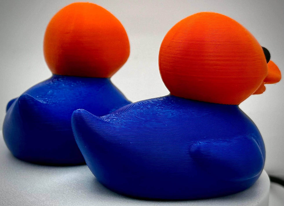 Thumbnail: Boise State Broncos Off Road Duck – 3D Printed College Duck