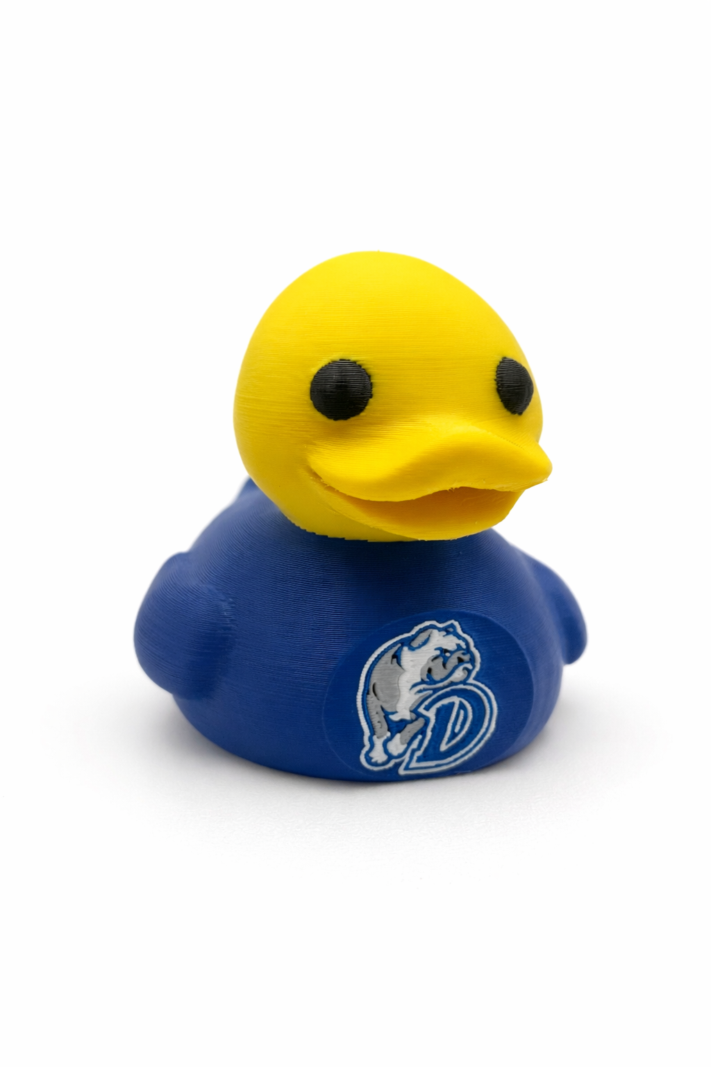 Drake Bulldogs Off Road Duck – 3D Printed College Mascot Duck