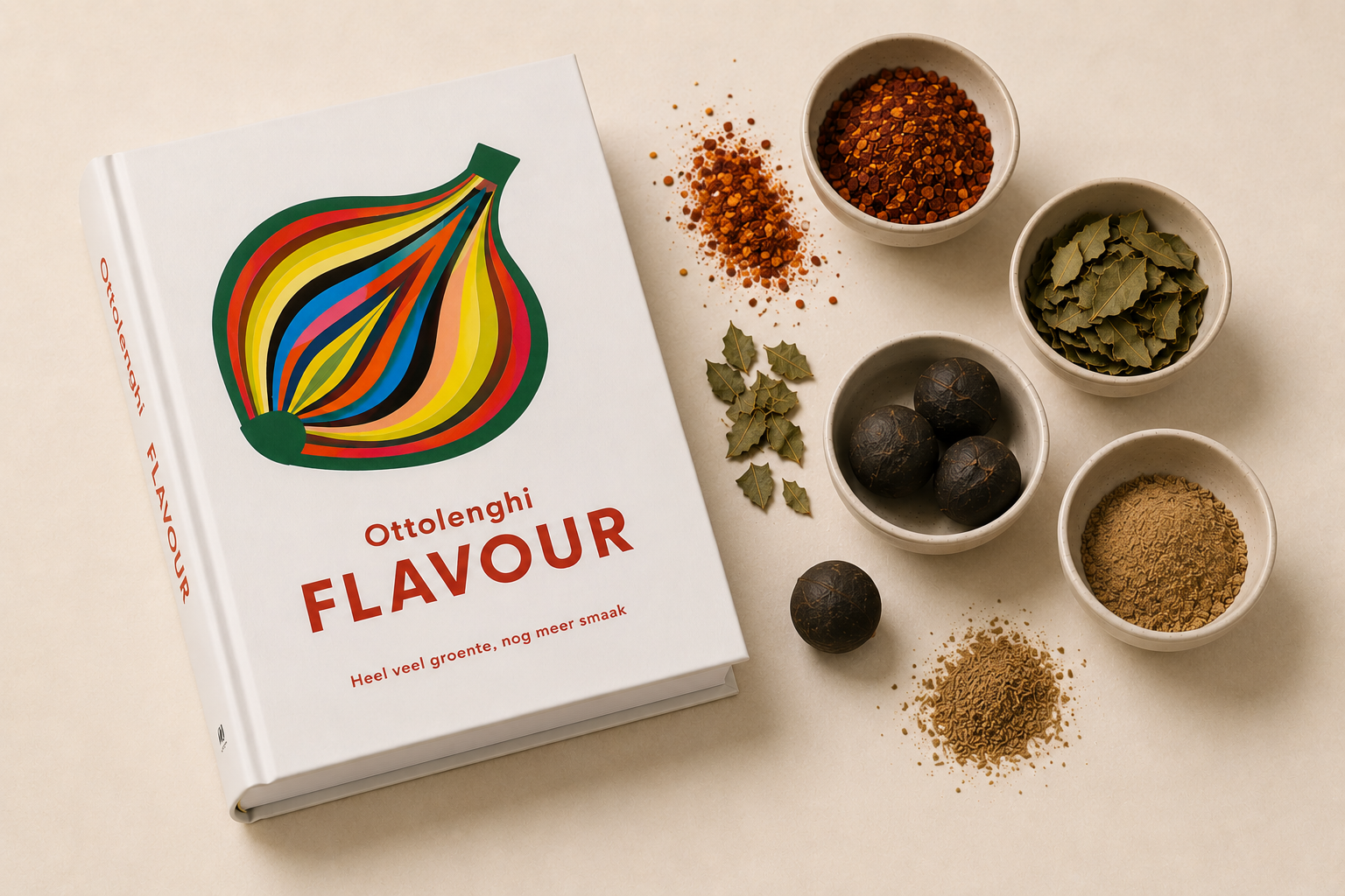 Kruidenpakket voor Ottolenghi Flavour met kruiden en specerijen