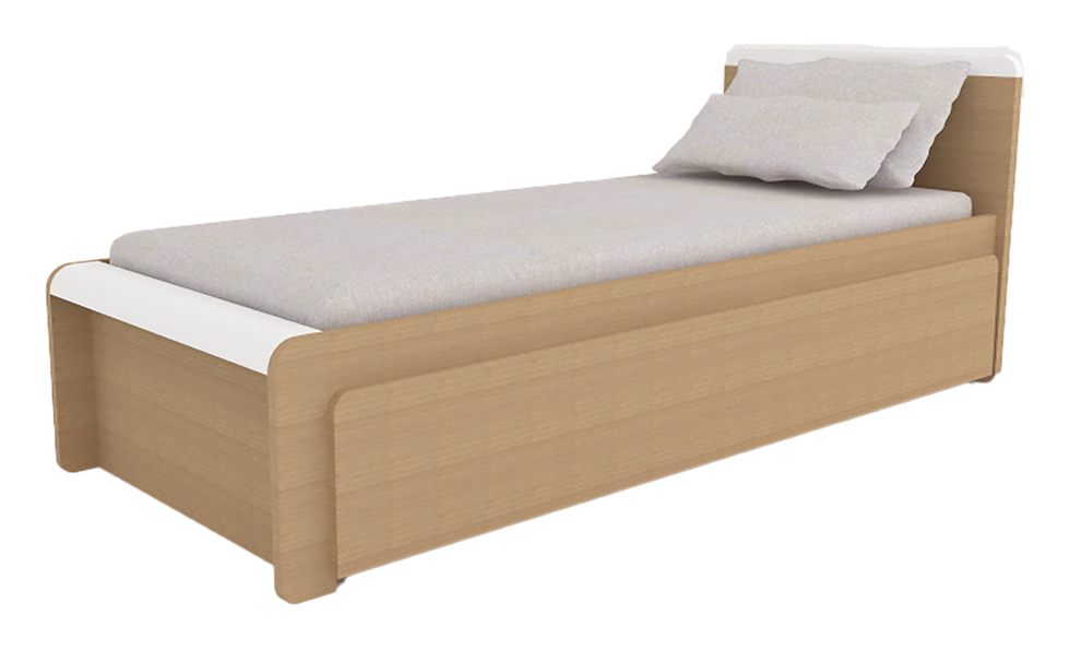 Miniatura: Cama bicama - sem grade TIT Escandinava ®