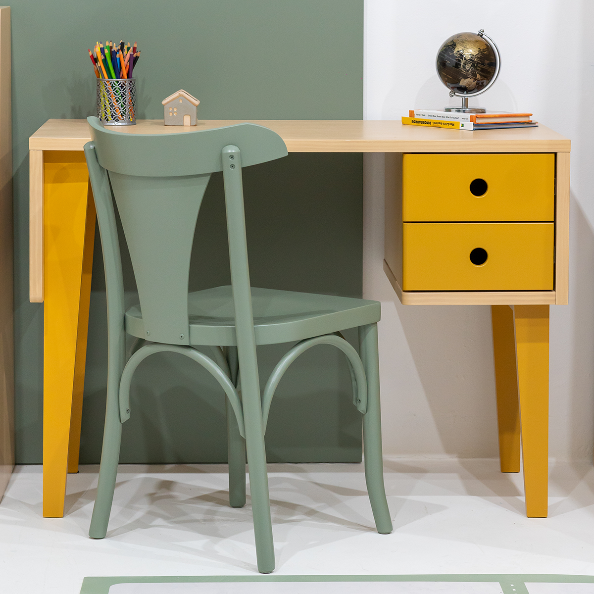 Escrivaninha Alice com gaveta TIT Escandinava ®