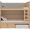 Miniatura: Beliche com kit baús e nicho TIT Escandinava - DuoCama®
