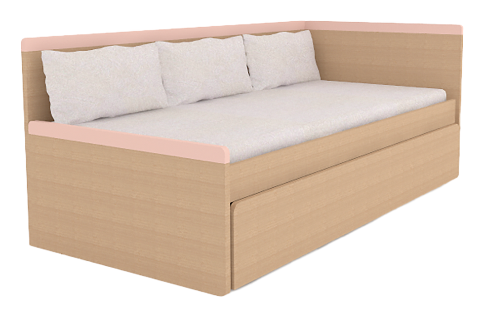 Miniatura: Cama Painel com bicama  TIT Escandinava®