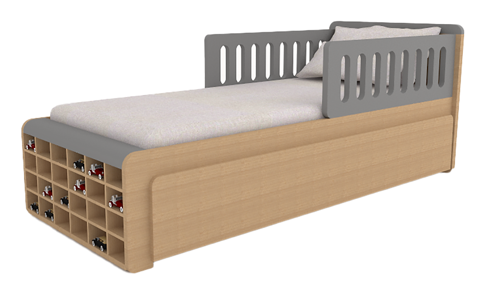 Miniatura: Cama carro/bicama- 02 grades TIT Escandinava ®