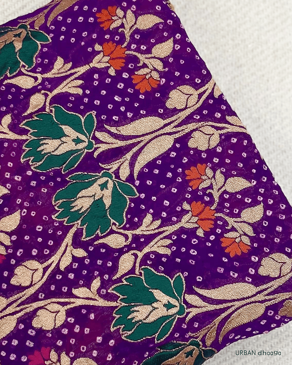 Thumbnail: Meenakari Dupatta in Purple