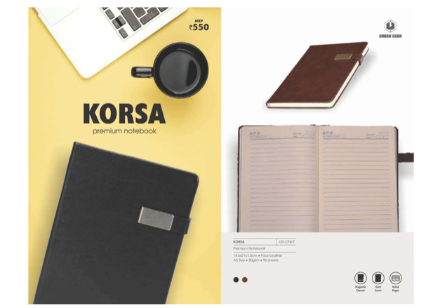Korsa Premium Notebook