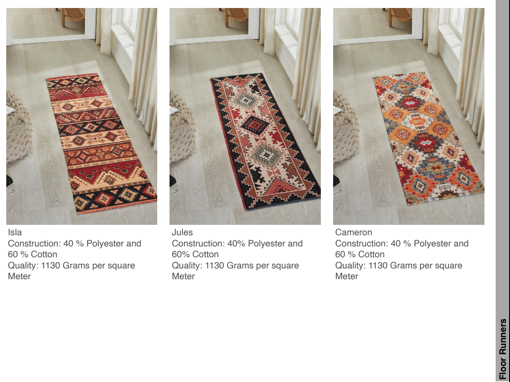 FLOOR RUNNERS COLLECTIONS
