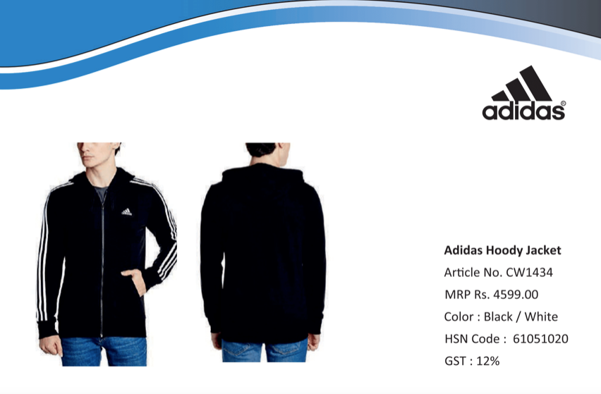 ADIDAS HOODY JACKET