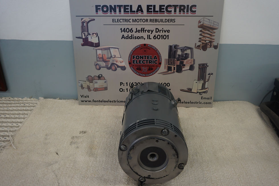 Rebuilt General Electric motor part number/sku 5BT1324B65.