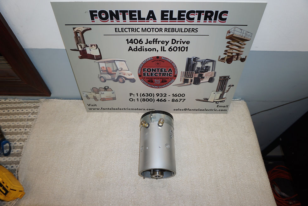 Rebuilt Big Joe motor part number/sku 2415-450001-10.