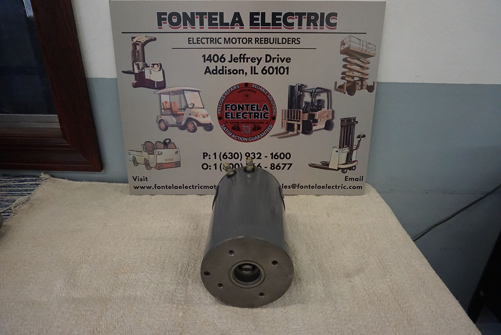 Rebuilt Hyster motor part number/sku 1330880.