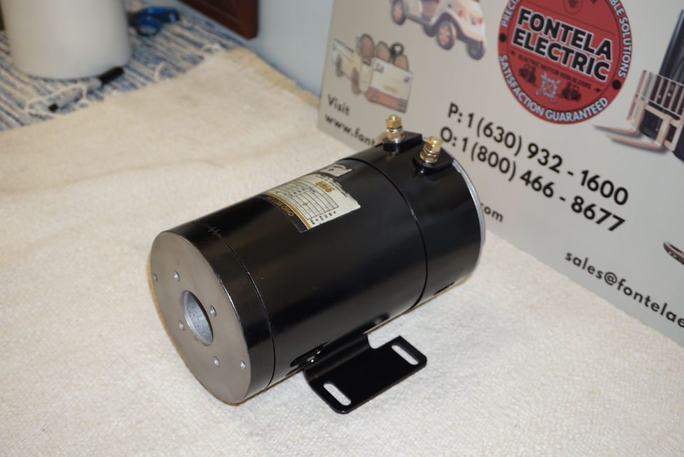 Rebuilt Yale motor part number/sku 5203518-04.