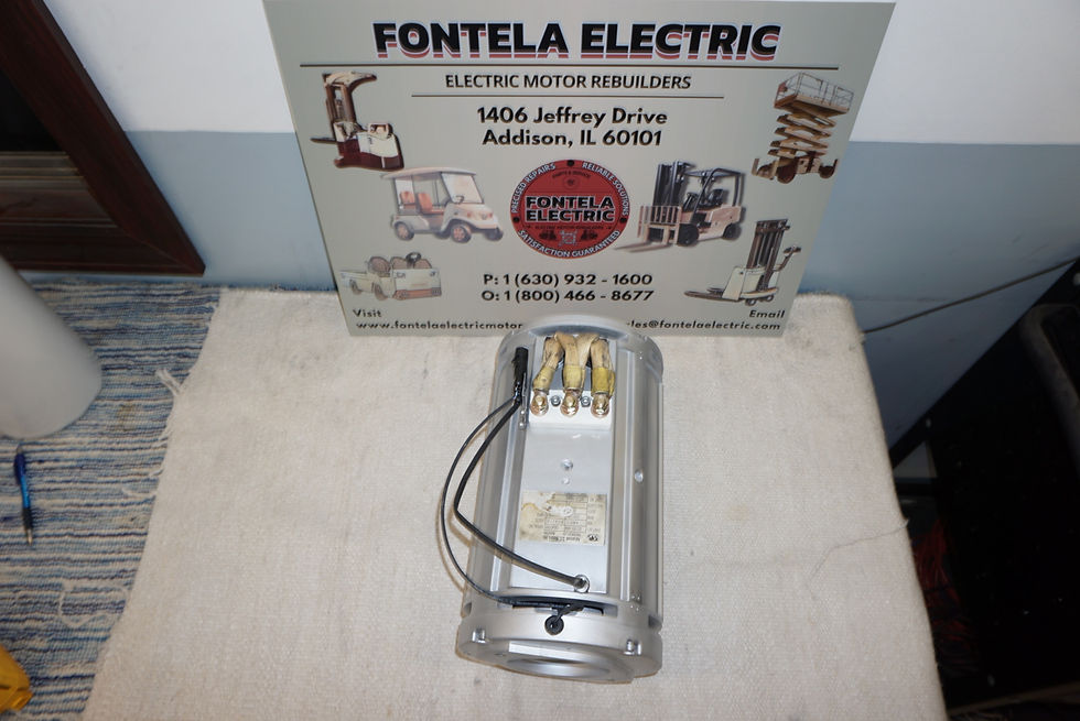 Rebuilt Caterpillar motor part number/sku 97E20-10090.	