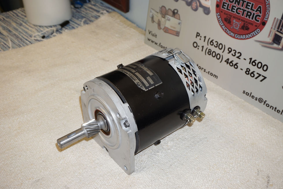 Rebuilt Advanced motor part number/sku AB1-4001.