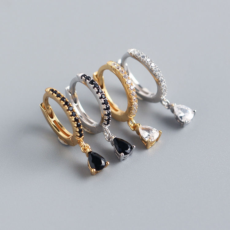 Black Earings Diamond Indian Earrings