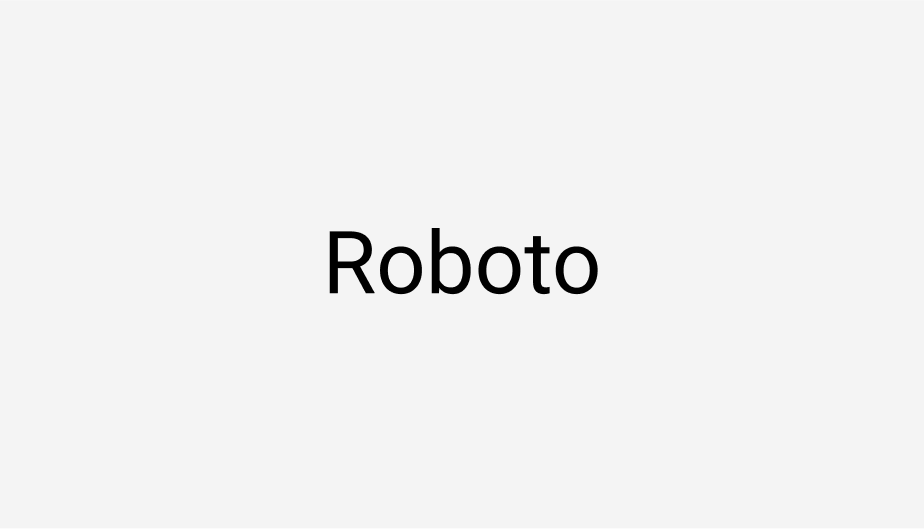 Melhor fonte para leitura: Roboto.