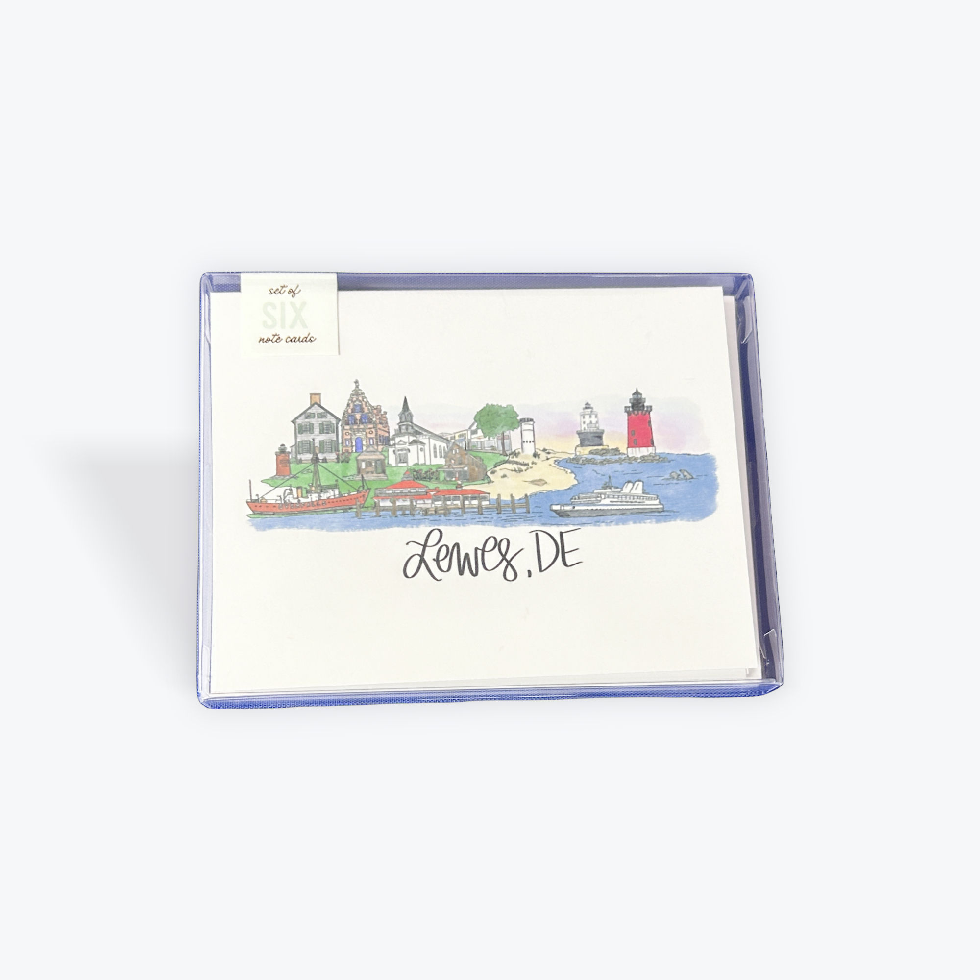 Lewes Delaware notecard set