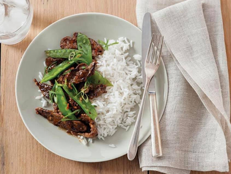 Beef and Snow Peas
