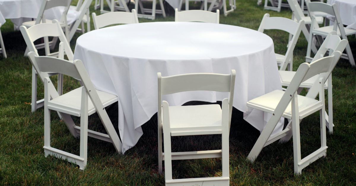 Rent the Perfect Tables, Chairs, and More for Your Special Occasion