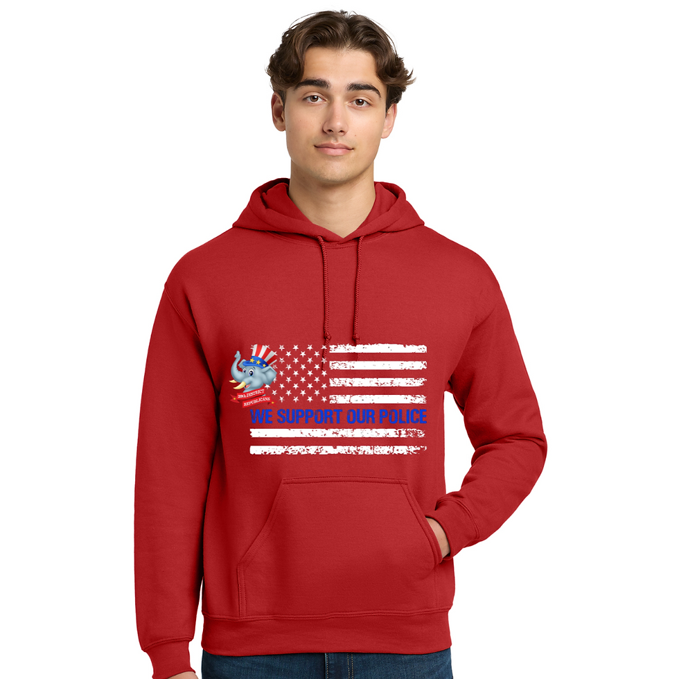 Thumbnail: 39th District - Support Police Long-Sleeve Options