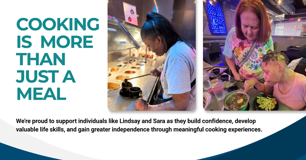 Building Independence Through Cooking