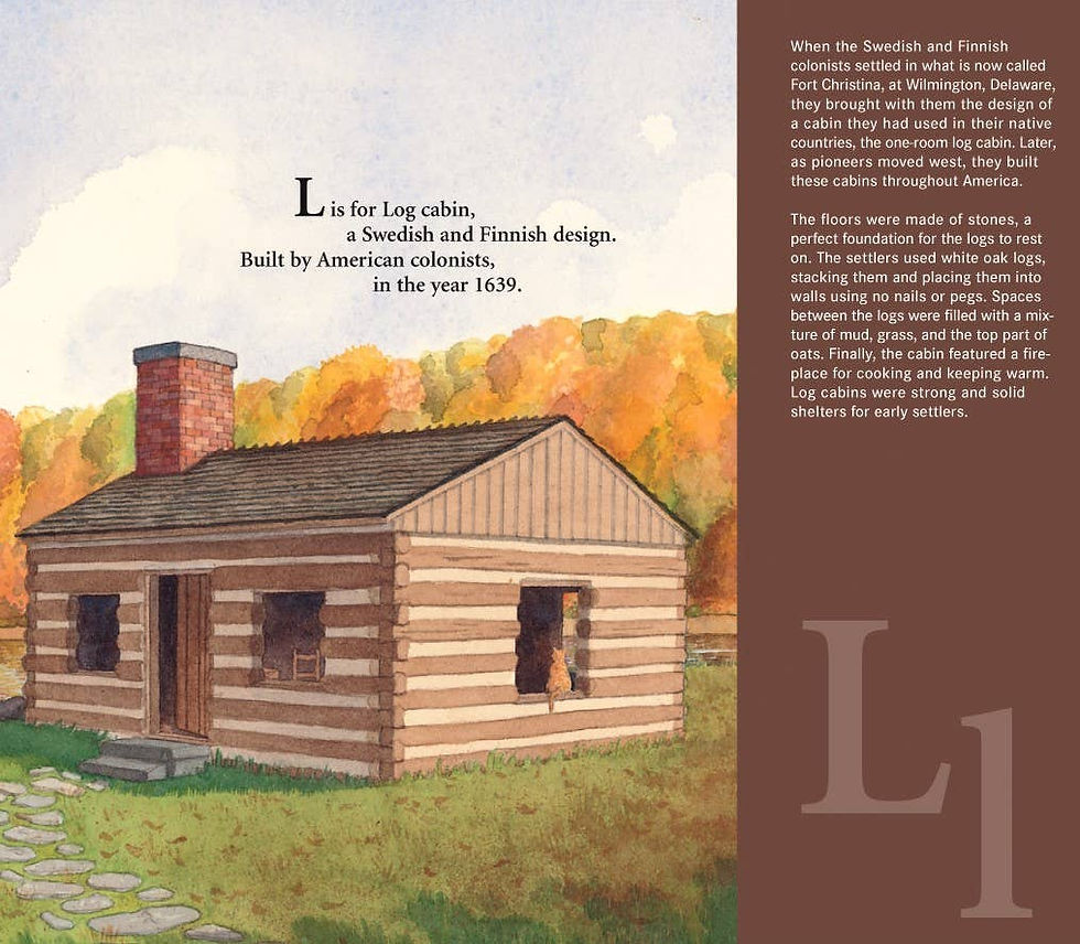 Thumbnail: F is for First State: Alphabet Picture Book