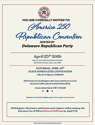 America 250 Republican Dinner & Convention