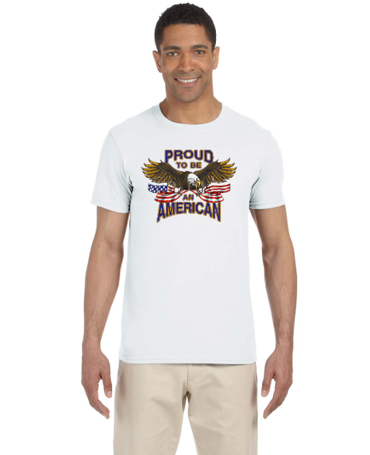 Thumbnail: Proud to Be American - Short Sleeve T-Shirt