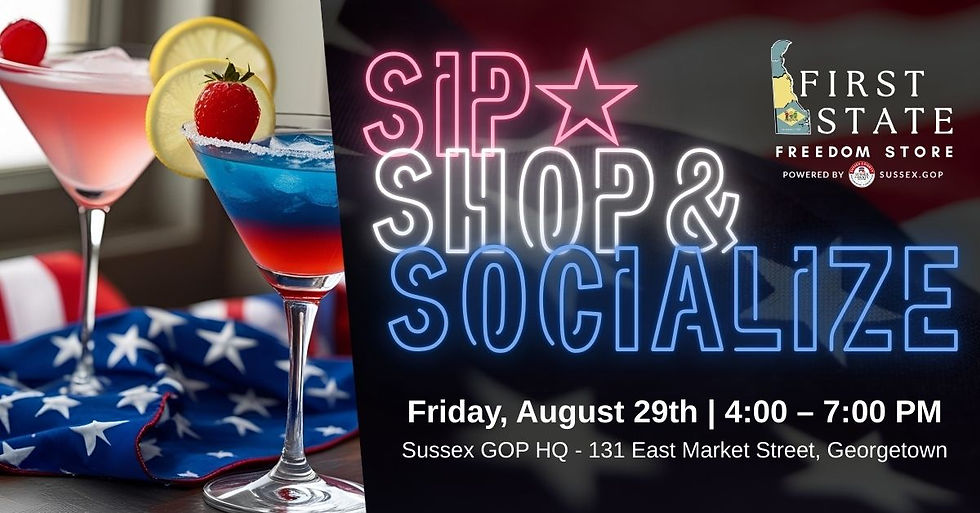 Sip, Shop, Socialize