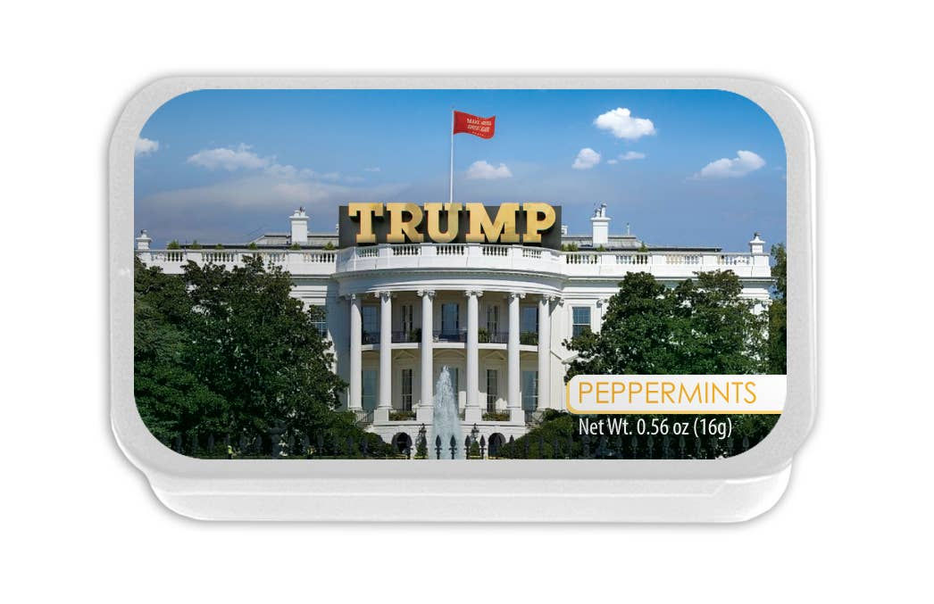 TRUMP WHITE HOUSE MINT TIN