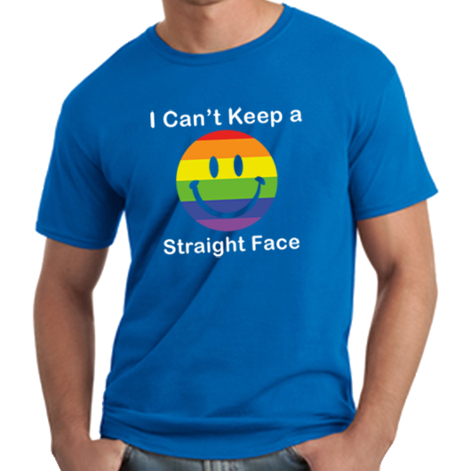 Straight Face T-Shirt