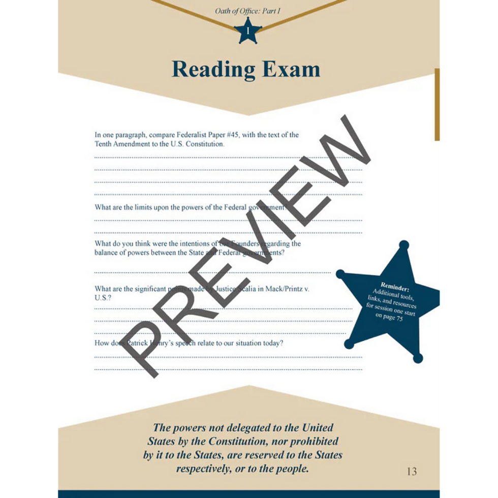 Thumbnail: The Sheriff and The Citizen Student Materials