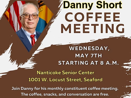 Monthly Coffee Meeting with Rep. Danny Short