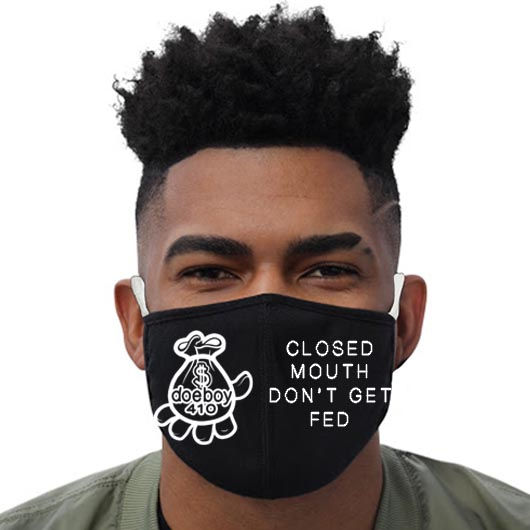 Doeboy 410 Face Mask - "Closed Mouth"