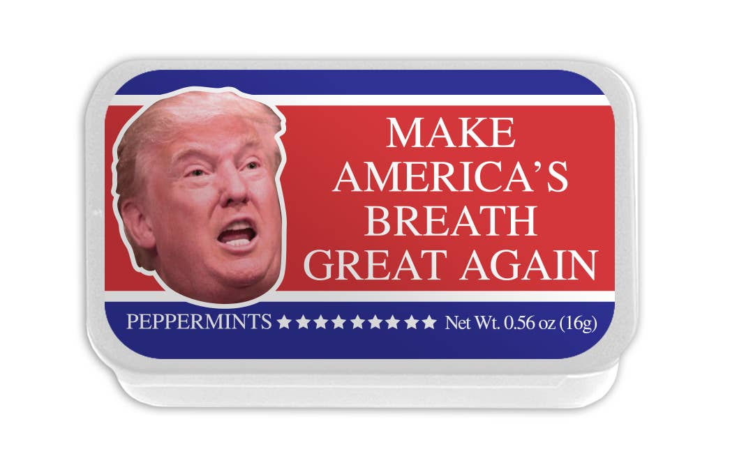 MAKE AMERICA'S BREATH GREAT AGAIN MINT TIN